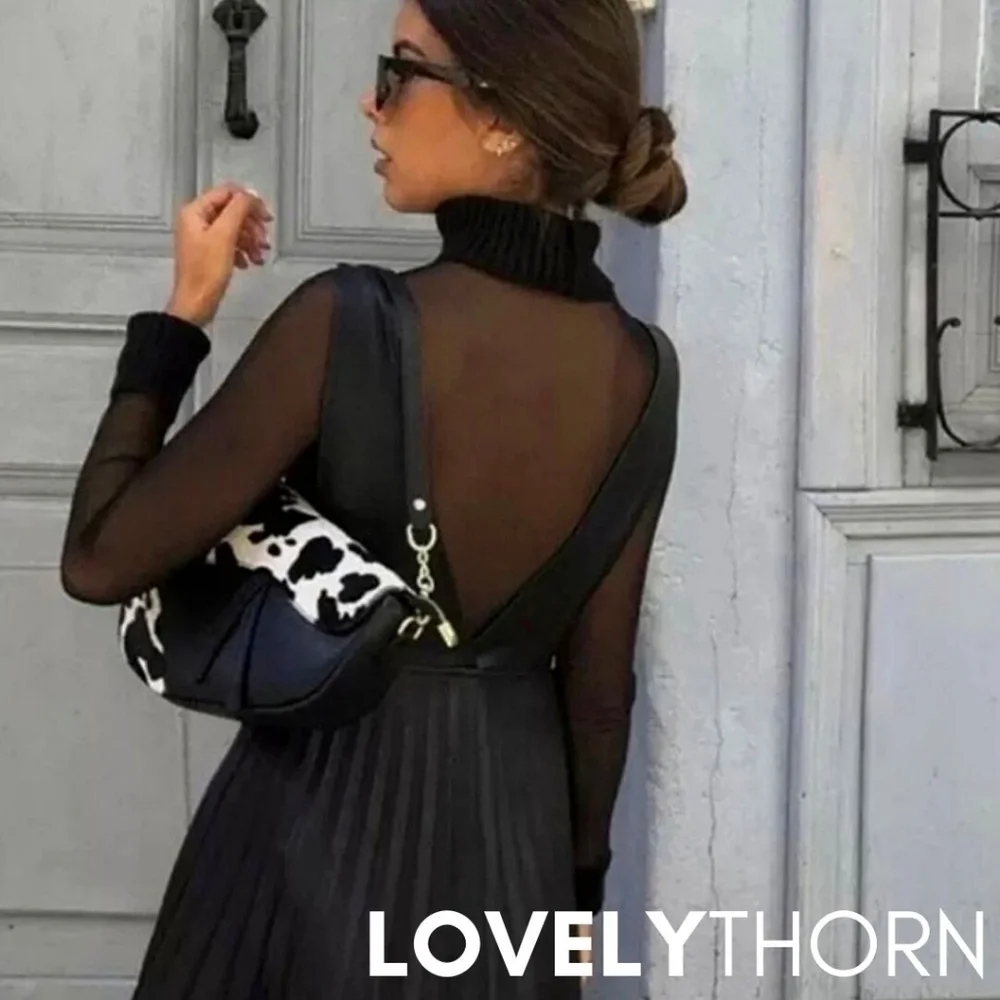 ZARA // ltd ed fashion blogger favorite pleated faux leather pinafore dress